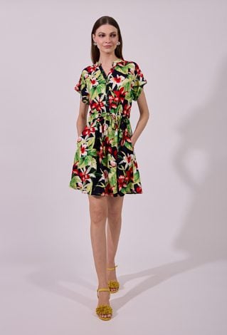 Sukienka damska z wzorem
