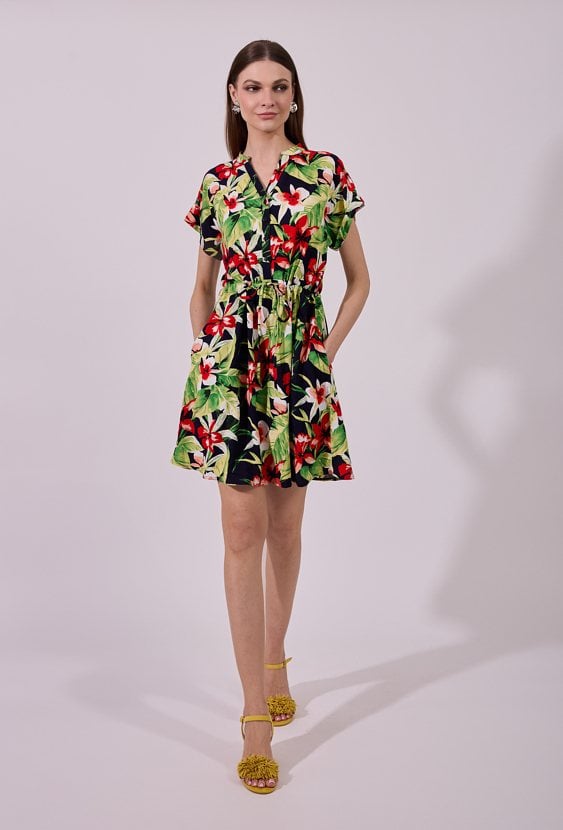 Sukienka damska z wzorem