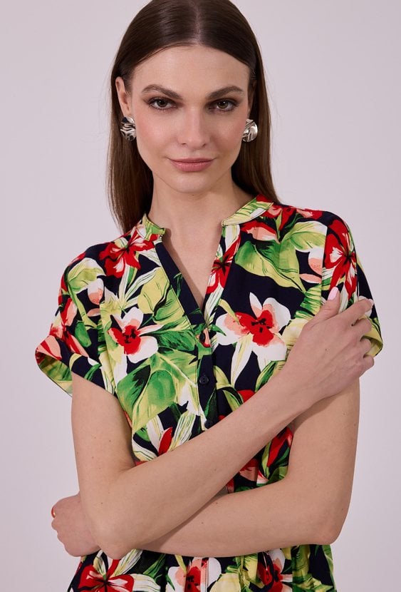 Sukienka damska z wzorem