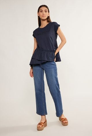 Bluzka damska z baskinką