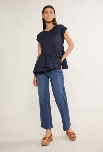 Bluzka damska z baskinką