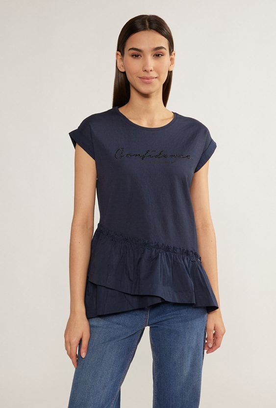 Bluzka damska z baskinką