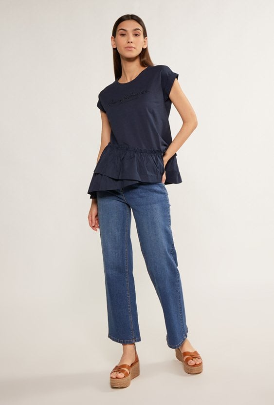 Bluzka damska z baskinką