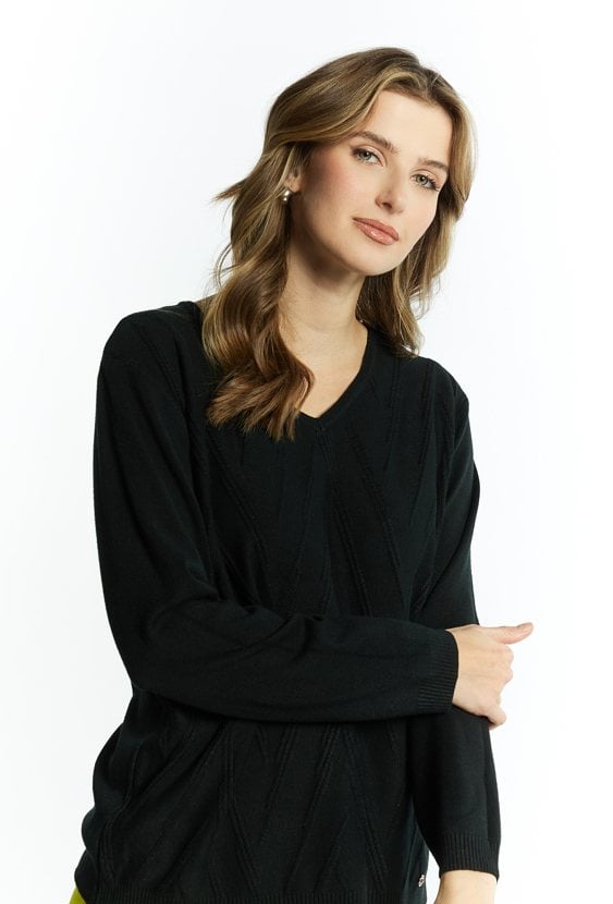 Sweter damski z wiskozy