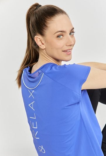 Luźny T-shirt damski
