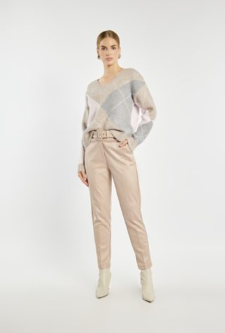 Spodnie 7/8 z paskiem