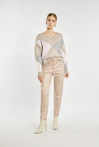 Spodnie 7/8 z paskiem