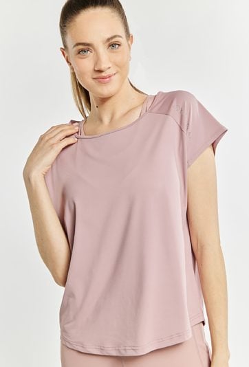 Luźny T-shirt damski