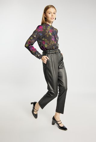 Spodnie 7/8 z paskiem