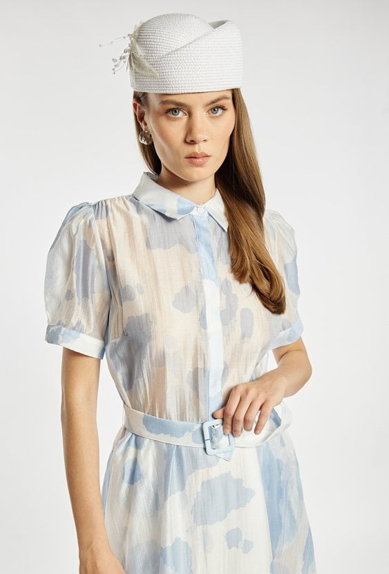 Pleciony toczek z aplikacją