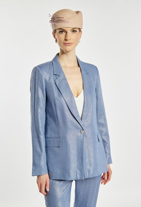 Pleciony toczek z aplikacją