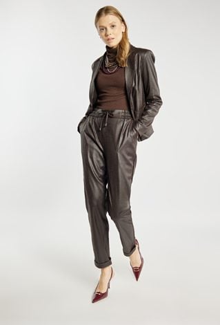 Spodnie z wiązaniem