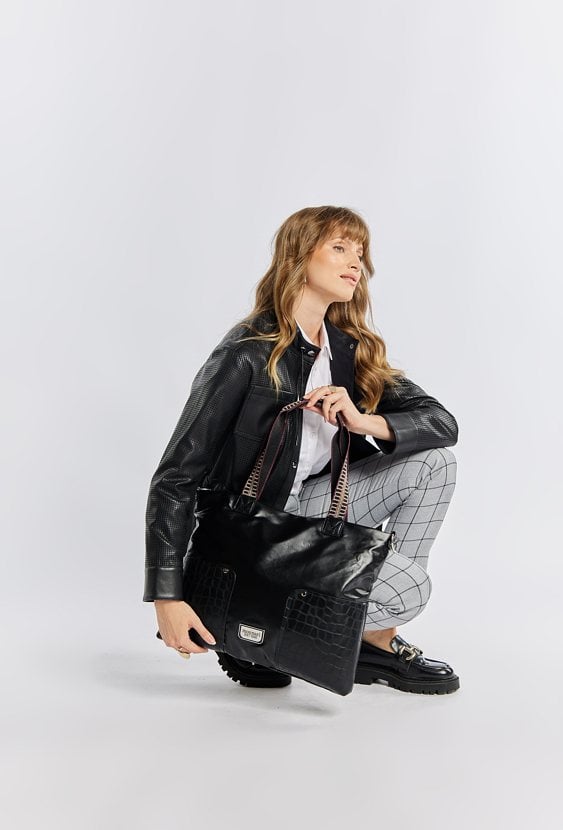 Tekstylna torba damska