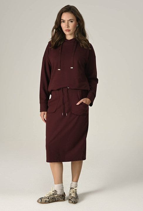 Bawełniana spódnica midi