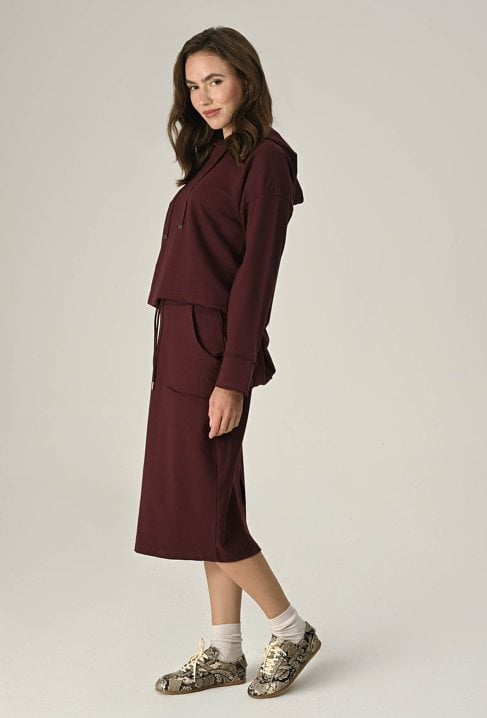 Bawełniana spódnica midi