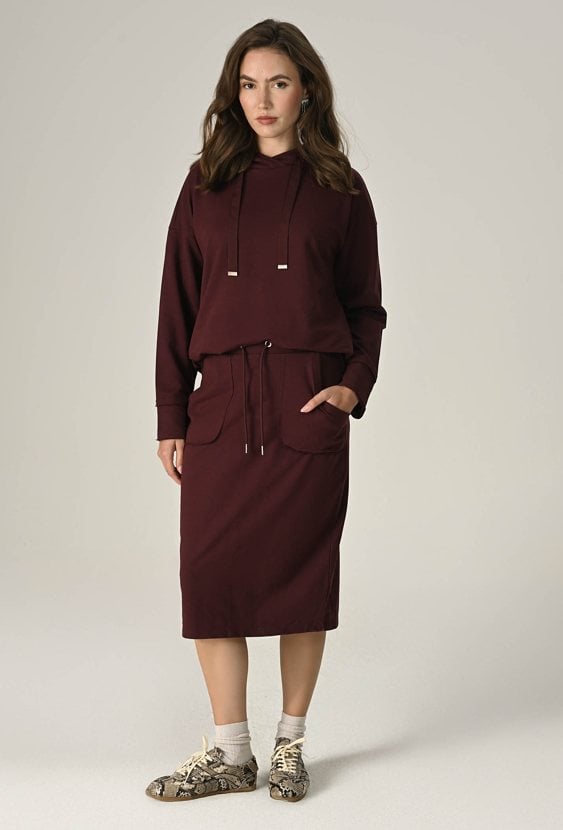 Bawełniana spódnica midi