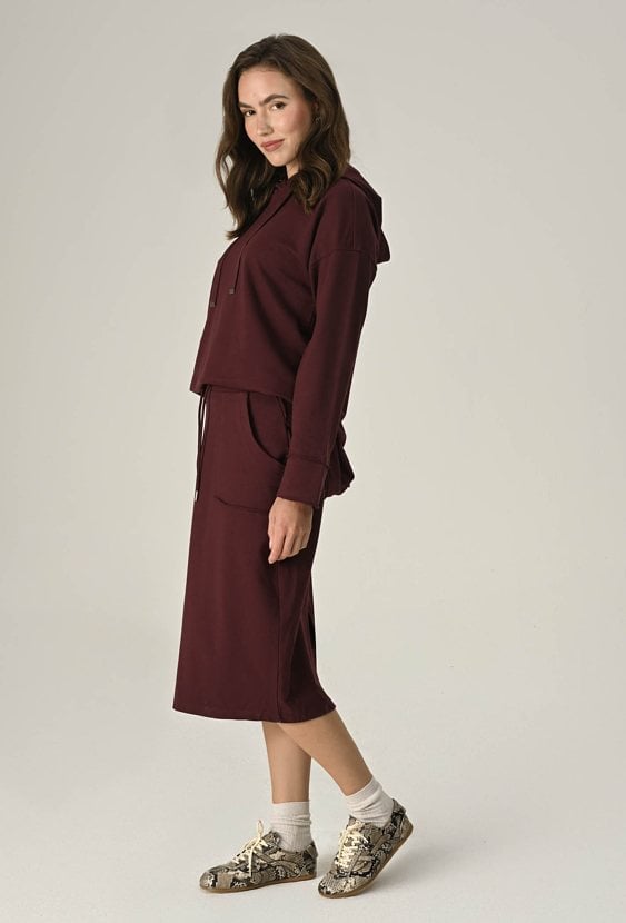 Bawełniana spódnica midi