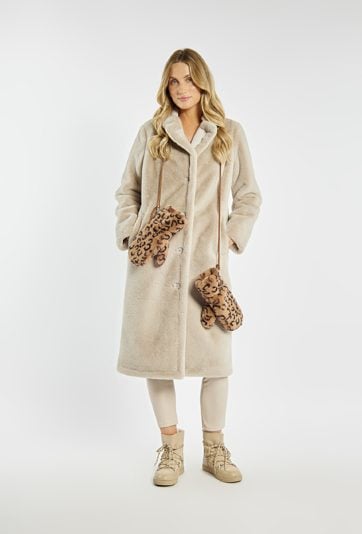 Rękawiczki jednopalczaste z wzorem