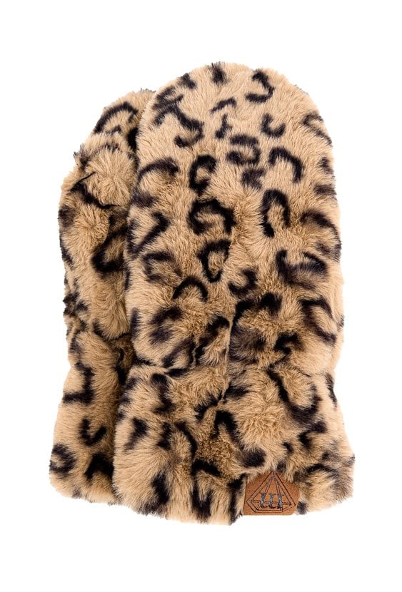 Rękawiczki jednopalczaste z wzorem