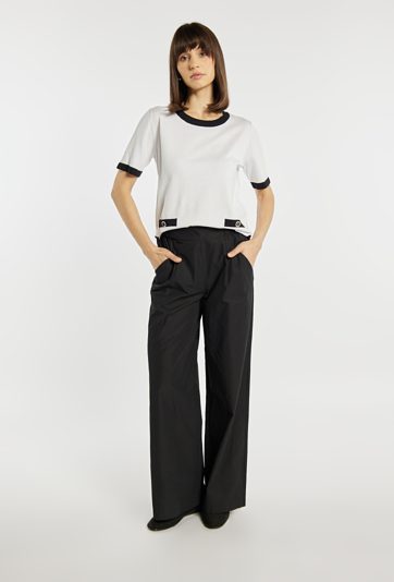 Sweter damski na krótki rękaw