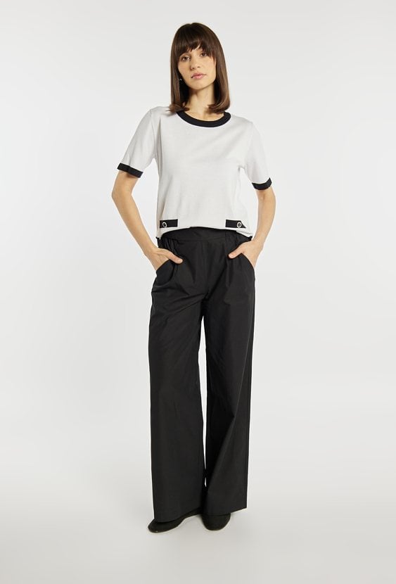 Sweter damski na krótki rękaw