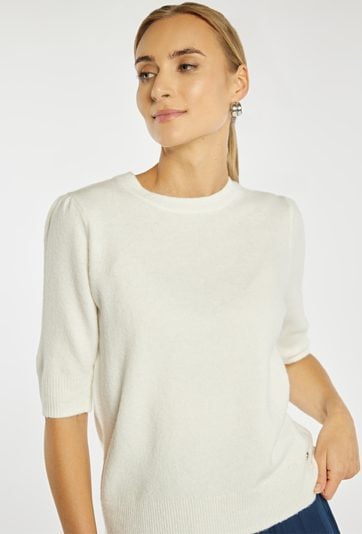 Sweter z krótkim rękawem