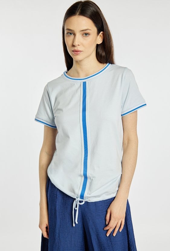 T-shirt z kontrastowymi wstawkami