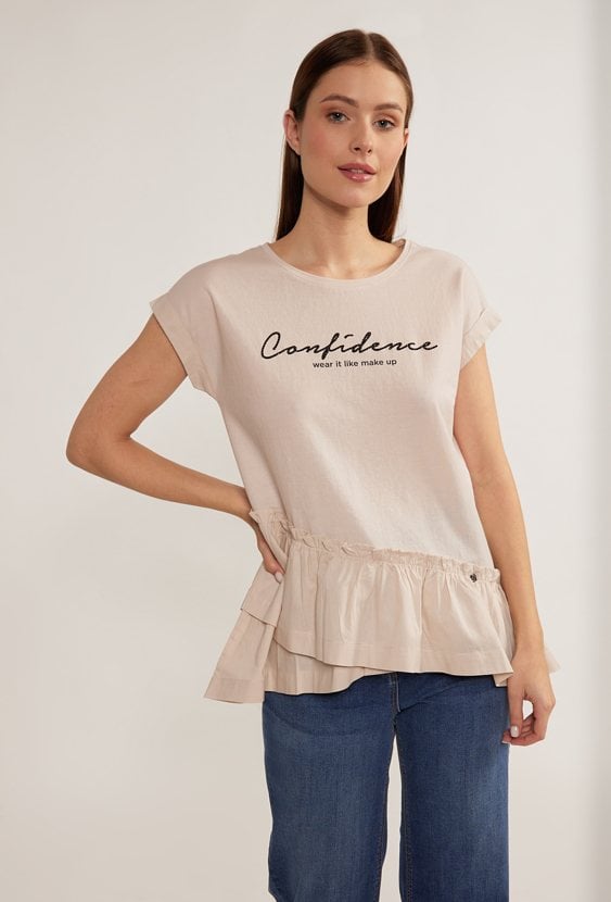 Bluzka damska z baskinką