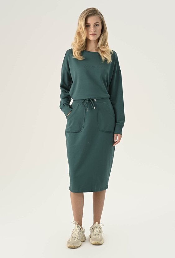 Bawełniana spódnica midi