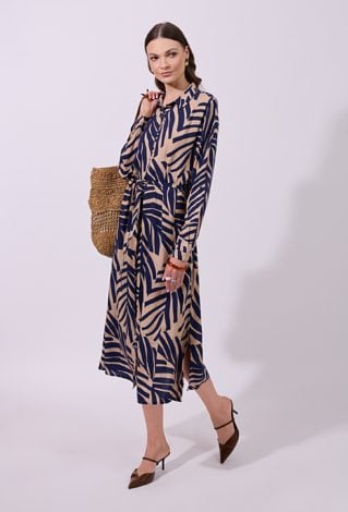 Długa szmizjerka z wiskozy