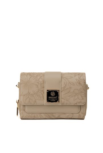 Mała torebka z roślinnym wzorem