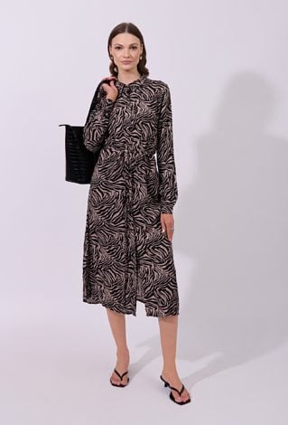 Długa szmizjerka z wiskozy