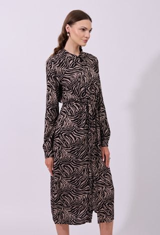 Długa szmizjerka z wiskozy