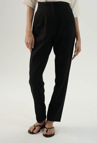 Czarne eleganckie spodnie