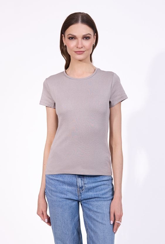 T-shirt damski z krótkim rękawem