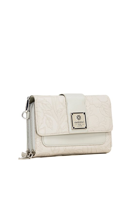 Mała torebka z roślinnym wzorem