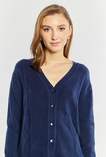Rozpinany sweter damski
