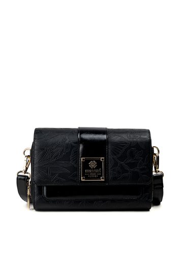 Mała torebka z roślinnym wzorem