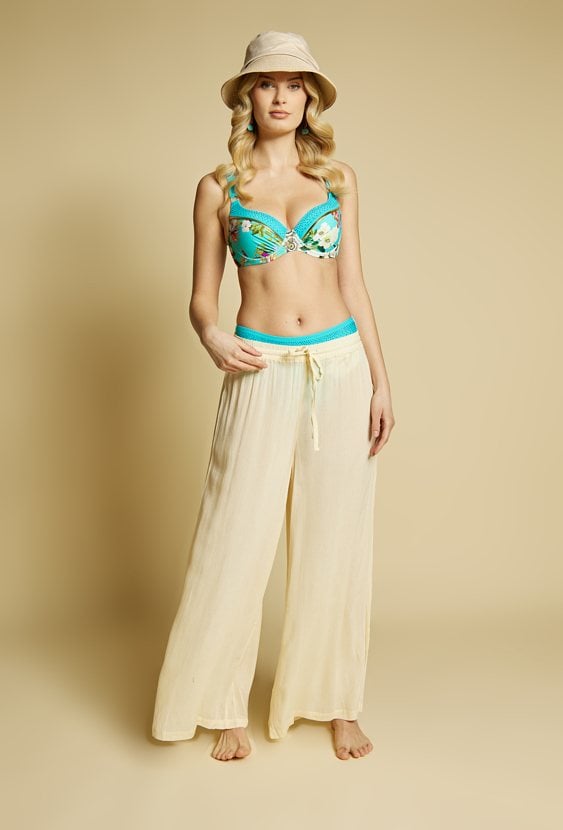 Lekkie wiskozowe spodnie