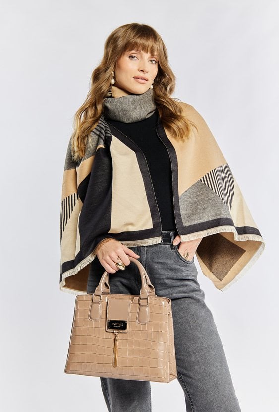 Lakierowa torba damska