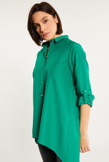 Asymetryczna koszula oversize