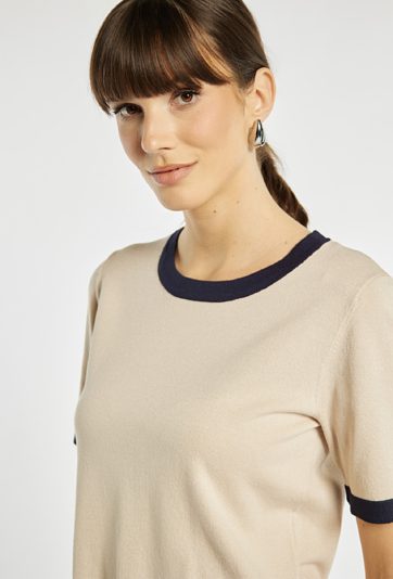 Sweter damski na krótki rękaw