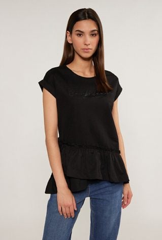 Bluzka damska z baskinką