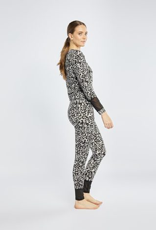 Wzorzyste spodnie damskie