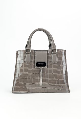 Lakierowa torba damska