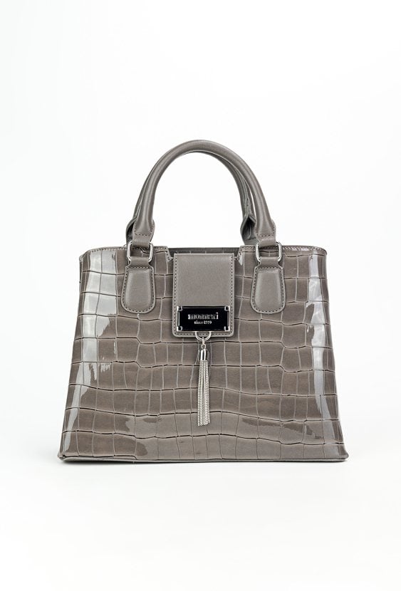 Lakierowa torba damska