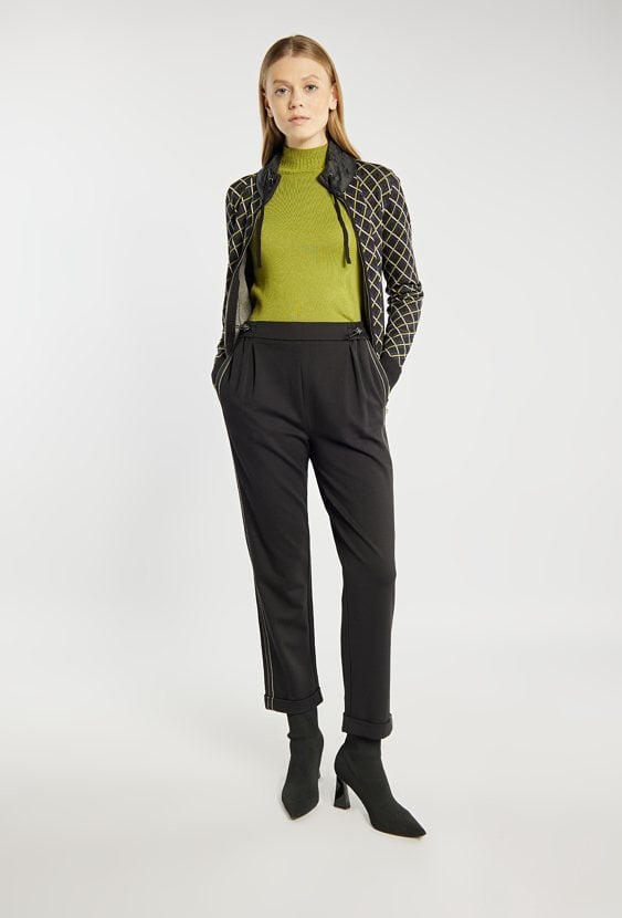 Spodnie z gumką w pasie