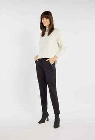 Eleganckie, czarne spodnie