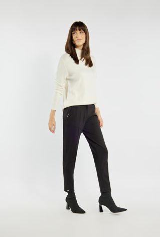 Eleganckie, czarne spodnie