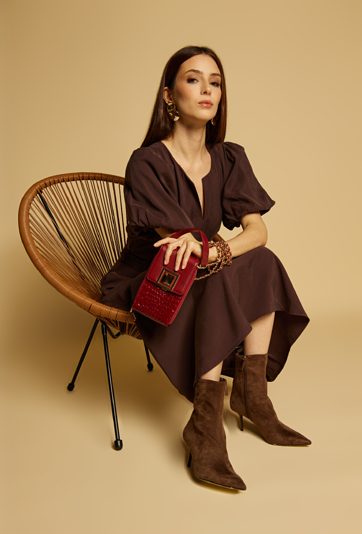 Stylowa torebka na telefon